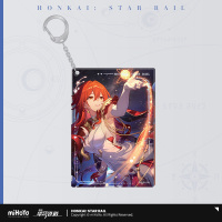 Light Cone Series Acrylic Keychain - Welcome to the Cosmic City, Rise and Sing, A Star That Lights the Night, Dazzled by a Flowery World, Summer Rides the Surf, When She Decided to See (3)
