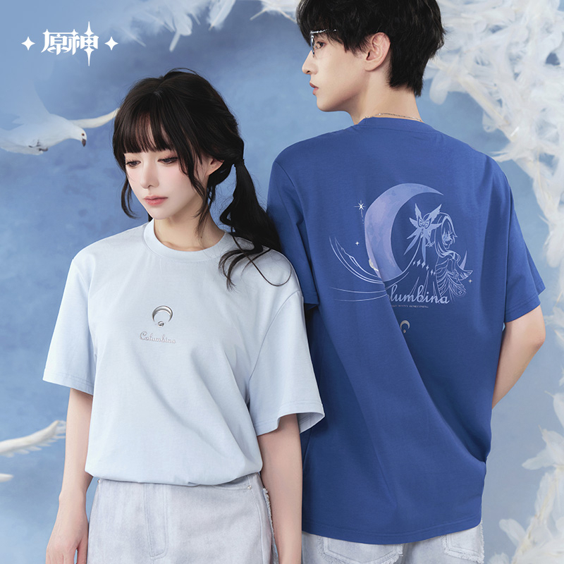 Columbina Impression Series Casual Short-Sleeve T-Shirt