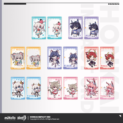Laser Card & Clear Card Set (萌兽乐园系列)