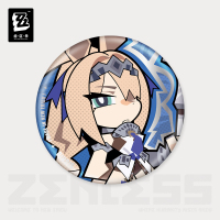 Chibi Tinplate Badge (丽都系列) (Airspace Patrol Department) (3)