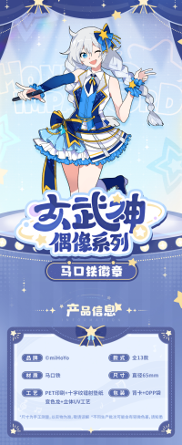 Anniversary Rerun Tinplate Badge (女武神偶像系列) (7)