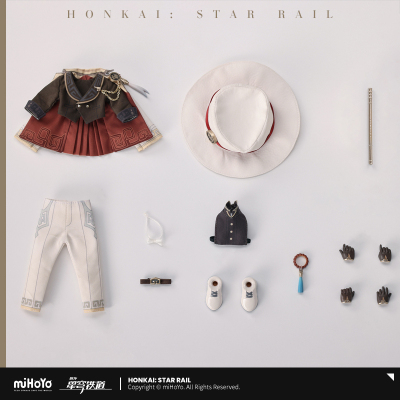 Jing Yuan Action Figure Outfit Set (Star Rail LIVE)