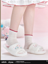 Hyacine-themed Impression Series Plush Slippers (2)