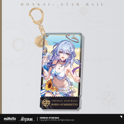 Character Portrait Series Acrylic Keychain (Remembrance) - Hyacine, Robin · Summeretto, Aglaea, Castorice, Cyrene, Evernight, Trailblazer