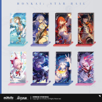 Light Cone Series Flowing Glitter Acrylic Stand - Welcome to the Cosmic City, Rise and Sing, A Star That Lights the Night, Dazzled by a Flowery World, Summer Rides the Surf, When She Decided to See (6)
