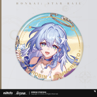 Character Portrait Series Tinplate Badge (Remembrance) - Hyacine, Robin · Summeretto, Aglaea, Castorice, Cyrene, Evernight, Trailblazer (2)