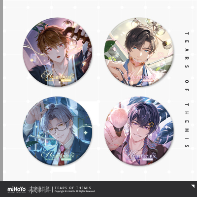 Tinplate Badge (心跳低喃时系列)