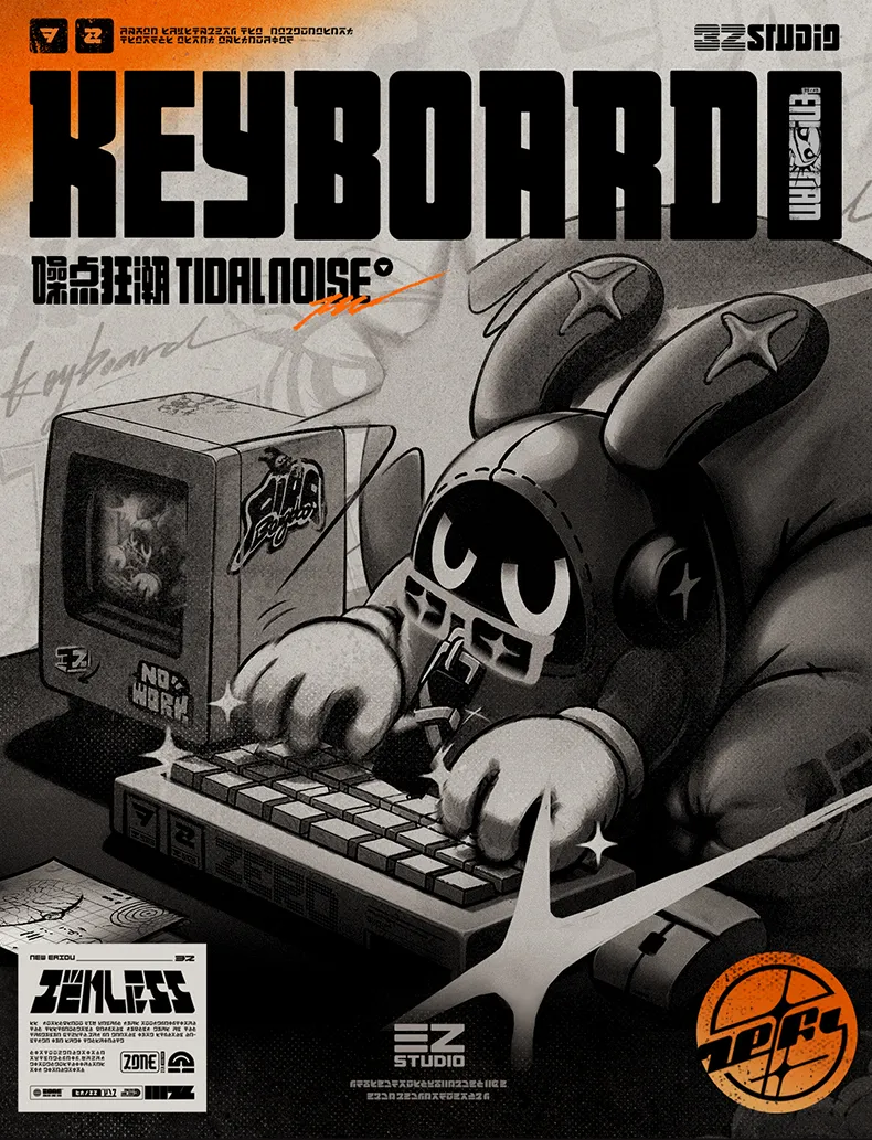 Zenless Zone Zero Tidal Noise Keyboard Accessory | zenlesszonezero.toys