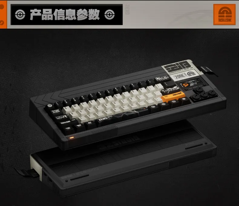 Zenless Zone Zero Tidal Noise Tri-Mode Mechanical Keyboard | zenlesszonezero.toys