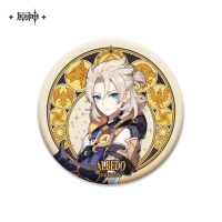 Mondstadt City Series Character Tinplate Badge (4)