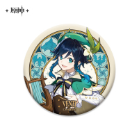 Mondstadt City Series Character Tinplate Badge (5)